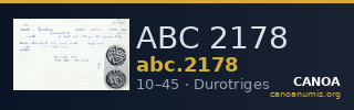 ABC 2178 — CANOA