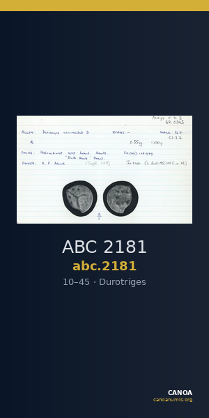 ABC 2181 — CANOA