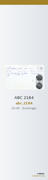 ABC 2184 — CANOA