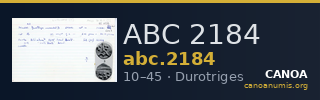 ABC 2184 — CANOA