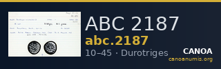 ABC 2187 — CANOA