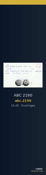 ABC 2190 — CANOA
