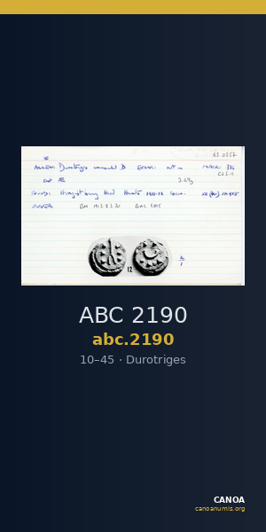 ABC 2190 — CANOA