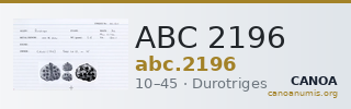 ABC 2196 — CANOA