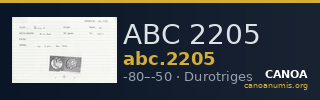 ABC 2205 — CANOA