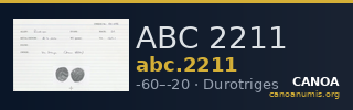 ABC 2211 — CANOA