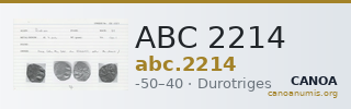ABC 2214 — CANOA