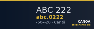 ABC 222 — CANOA