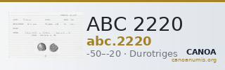ABC 2220 — CANOA