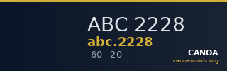 ABC 2228 — CANOA