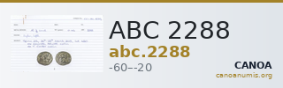 ABC 2288 — CANOA