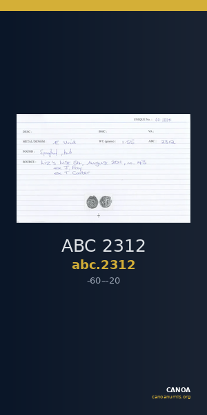 ABC 2312 — CANOA