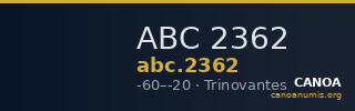ABC 2362 — CANOA