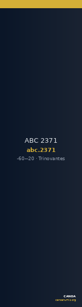 ABC 2371 — CANOA
