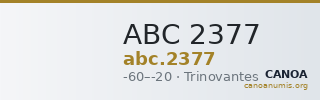 ABC 2377 — CANOA