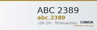 ABC 2389 — CANOA