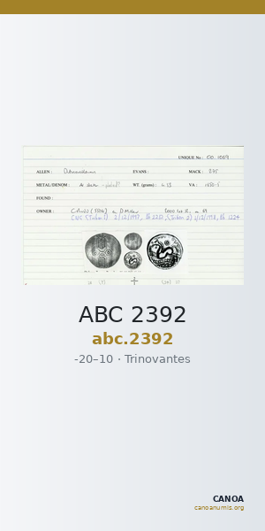 ABC 2392 — CANOA