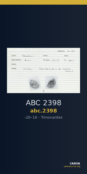 ABC 2398 — CANOA