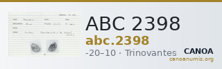 ABC 2398 — CANOA