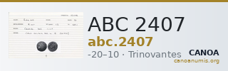ABC 2407 — CANOA