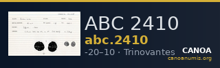 ABC 2410 — CANOA