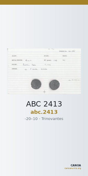 ABC 2413 — CANOA