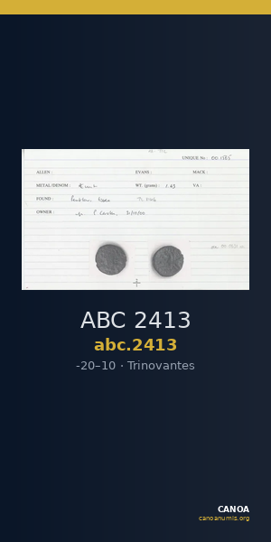 ABC 2413 — CANOA