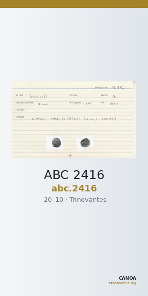 ABC 2416 — CANOA