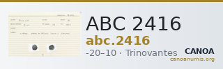 ABC 2416 — CANOA