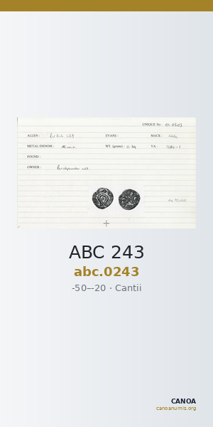ABC 243 — CANOA