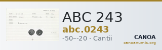 ABC 243 — CANOA