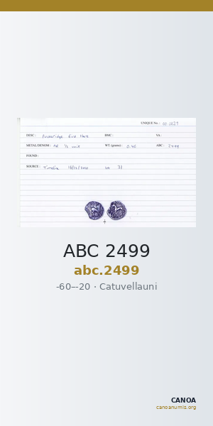 ABC 2499 — CANOA