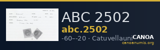 ABC 2502 — CANOA