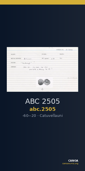 ABC 2505 — CANOA