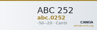 ABC 252 — CANOA