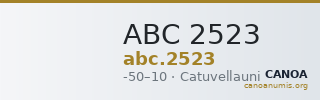 ABC 2523 — CANOA