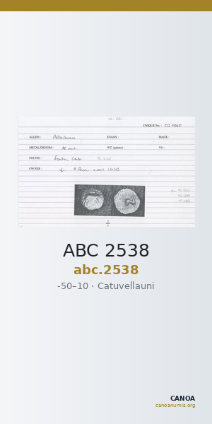 ABC 2538 — CANOA