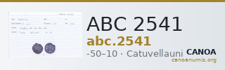 ABC 2541 — CANOA