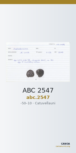 ABC 2547 — CANOA