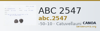 ABC 2547 — CANOA