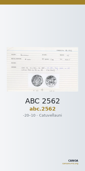 ABC 2562 — CANOA