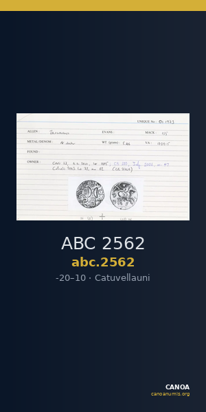ABC 2562 — CANOA