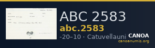 ABC 2583 — CANOA