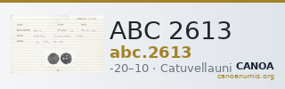 ABC 2613 — CANOA