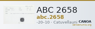 ABC 2658 — CANOA