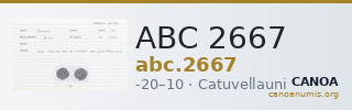 ABC 2667 — CANOA