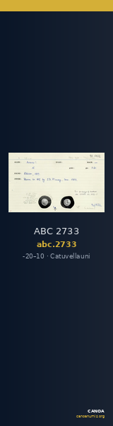 ABC 2733 — CANOA