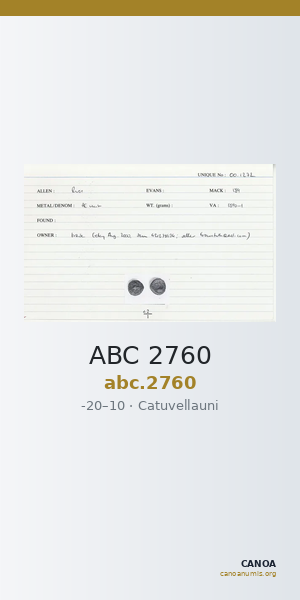 ABC 2760 — CANOA