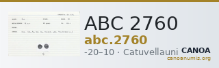 ABC 2760 — CANOA