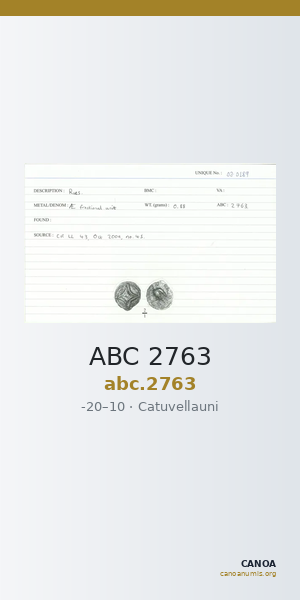ABC 2763 — CANOA